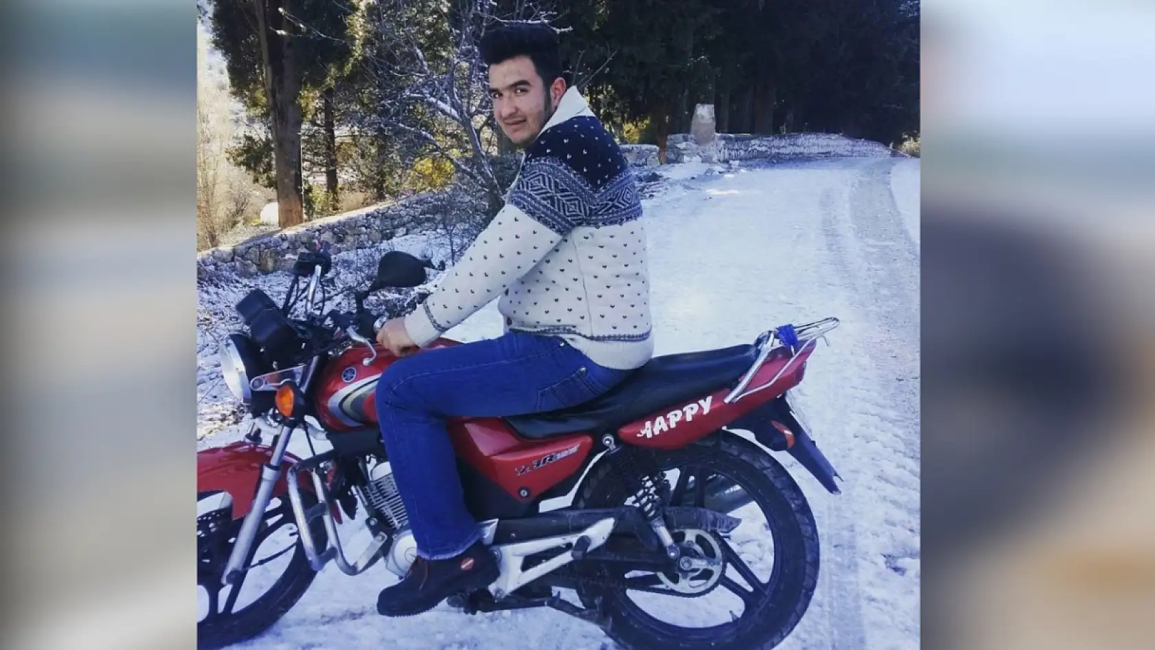 Genç yaşta feci son! Motosikletle uçuruma uçtu