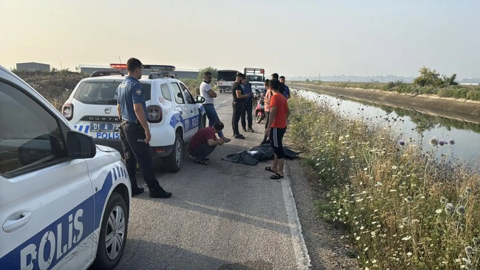 Bisikleti için kanala girmişti, cansız bedeni bulundu