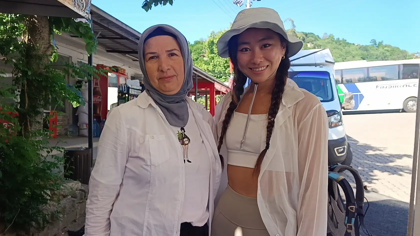 Türkiye'yi dolaşan Güney Koreli gezgin, Ordu'ya ulaştı: 'Türkiye çok güzel'