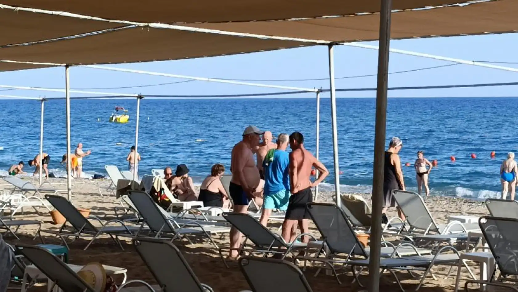 82 yaşındaki yabancı turist denizde boğuldu