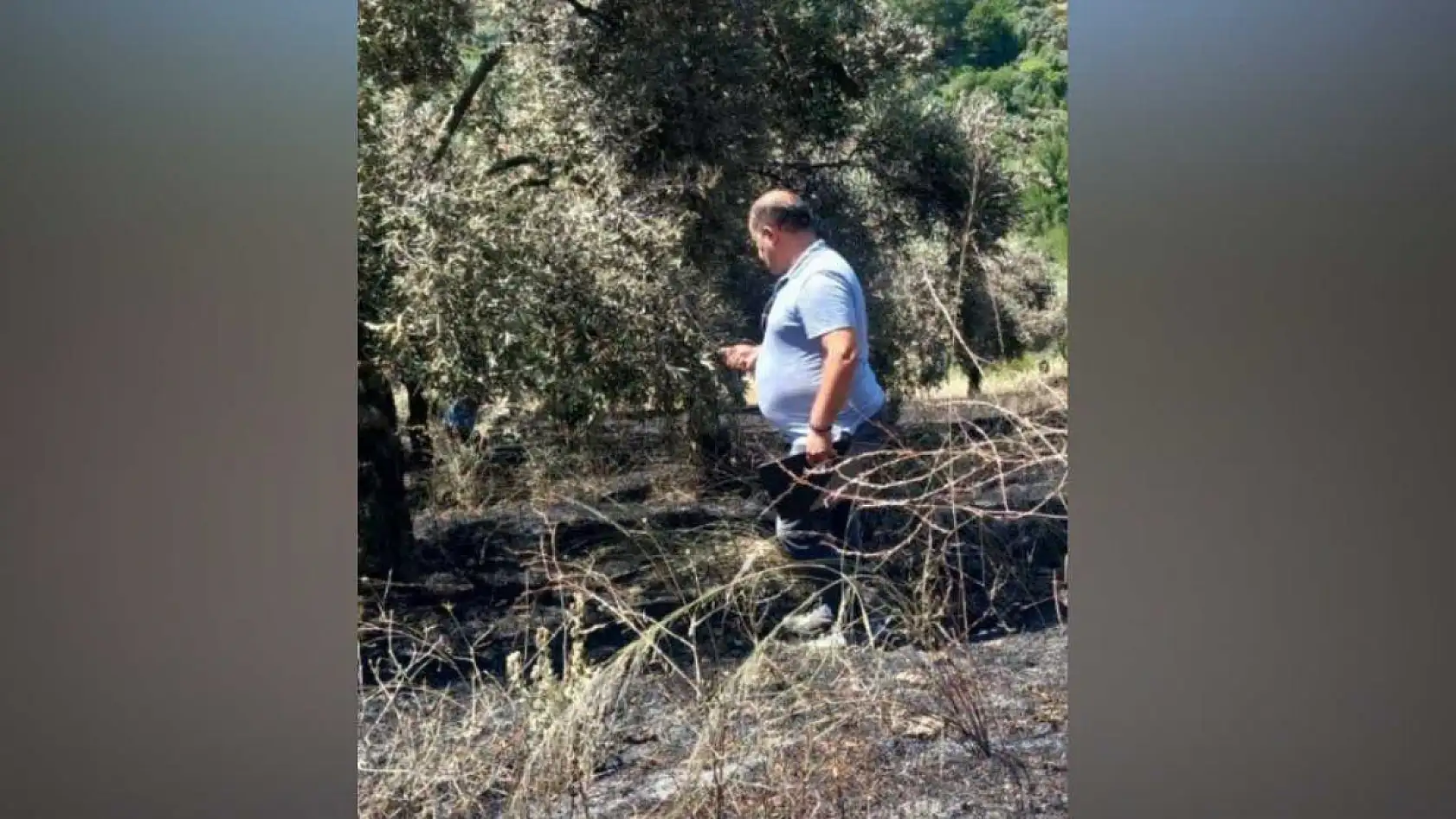 Menteşe'de yangın sonrası hasar tespiti yapıldı