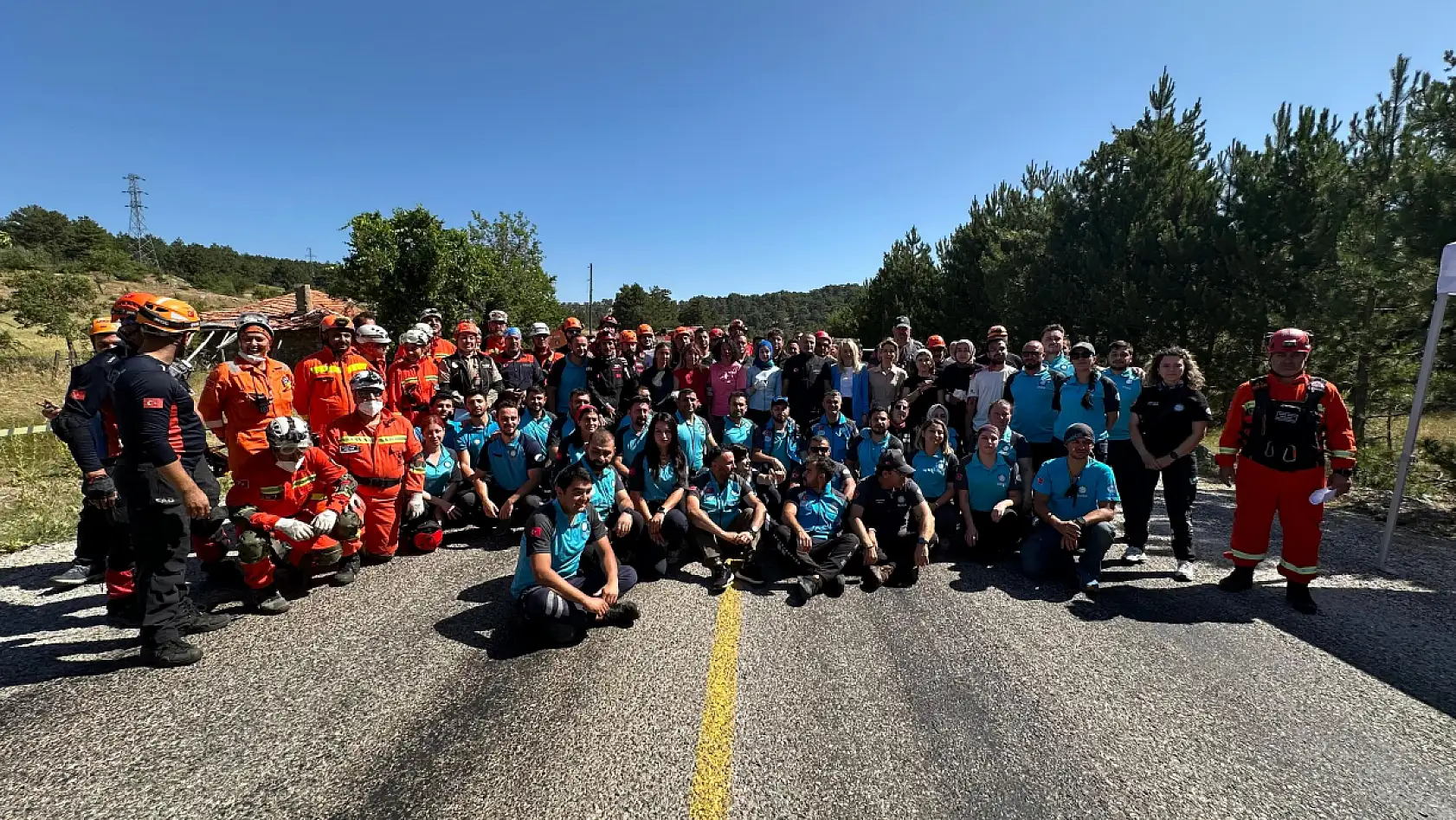 Muğla'da gerçeği aratmayan deprem tatbikatı