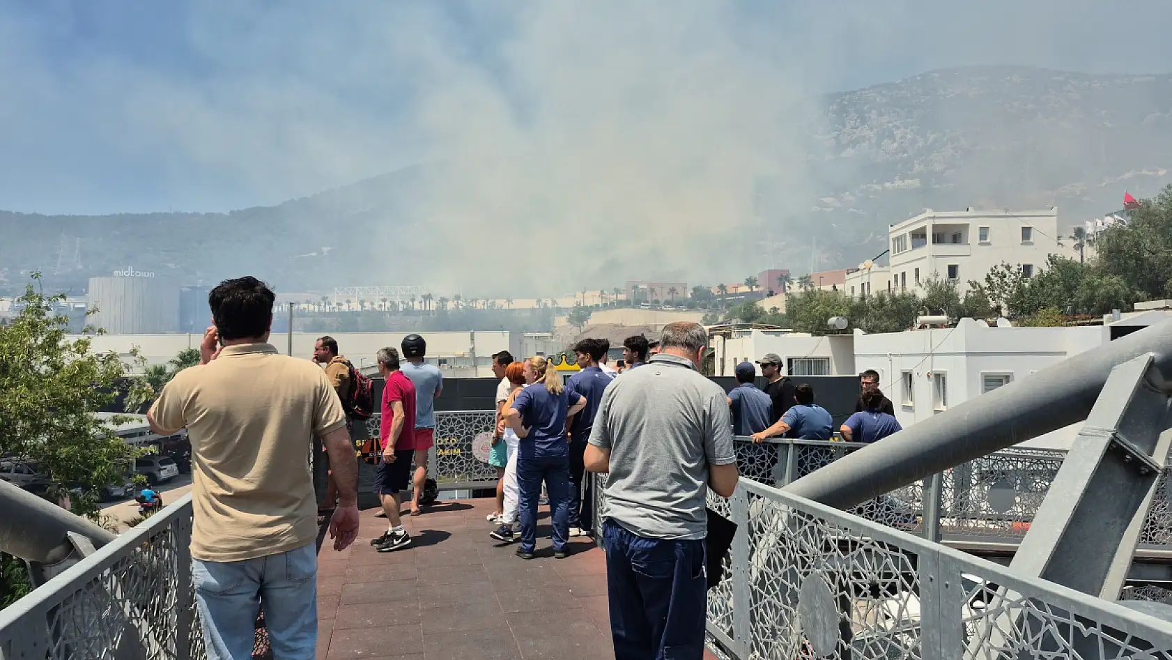 Bodrum'daki yangın kontrol altına alındı