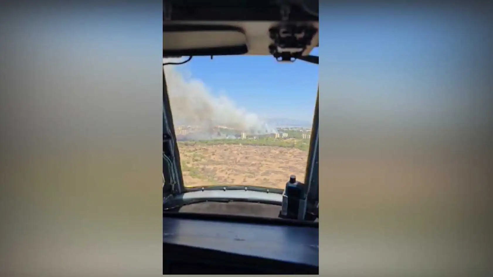 Antalya'da orman yangını