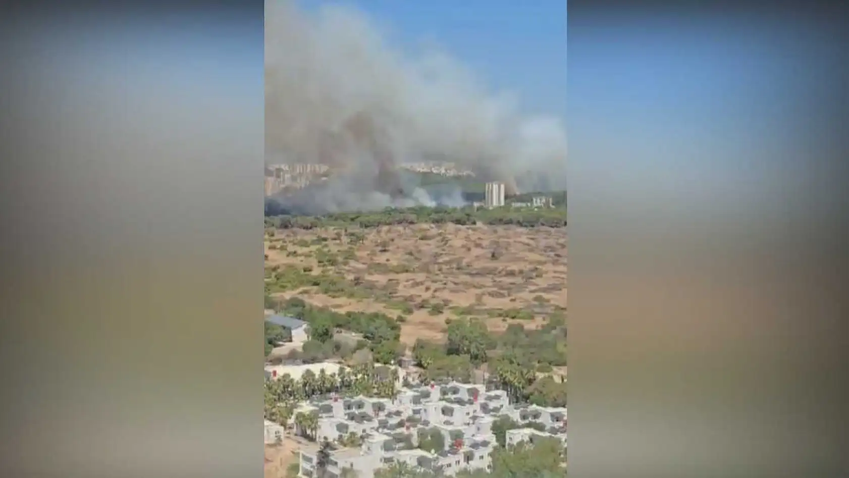 Antalya'da orman yangını