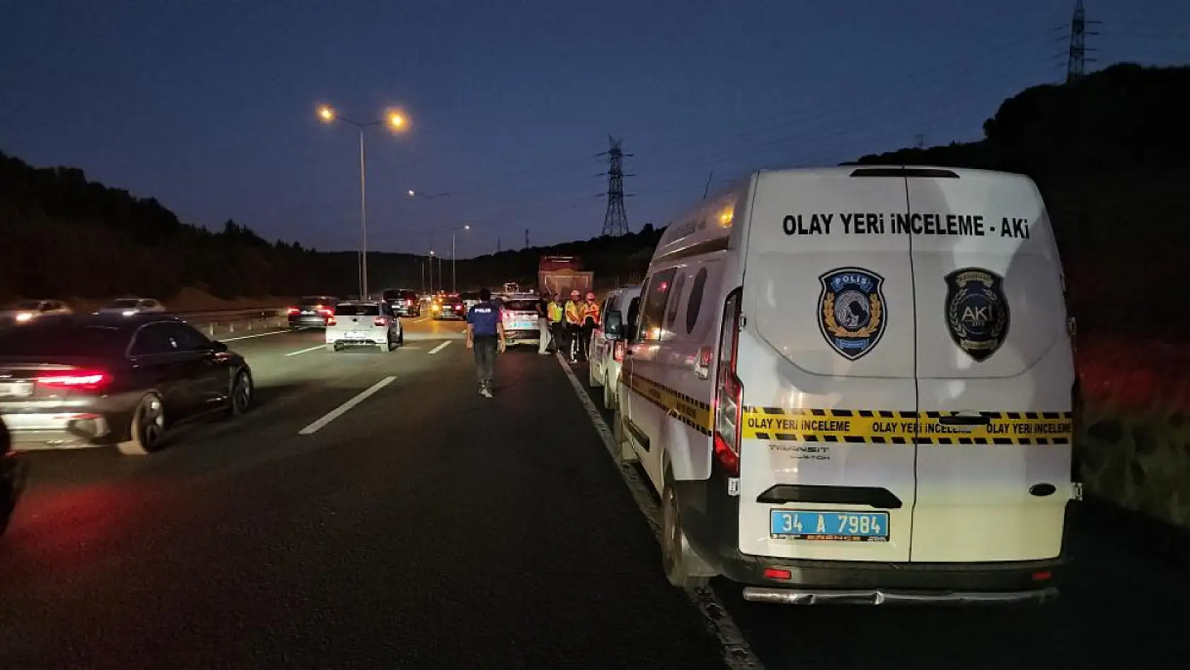 Hafriyat kamyonuna çarpan motosiklet sürücüsü hayatını kaybetti