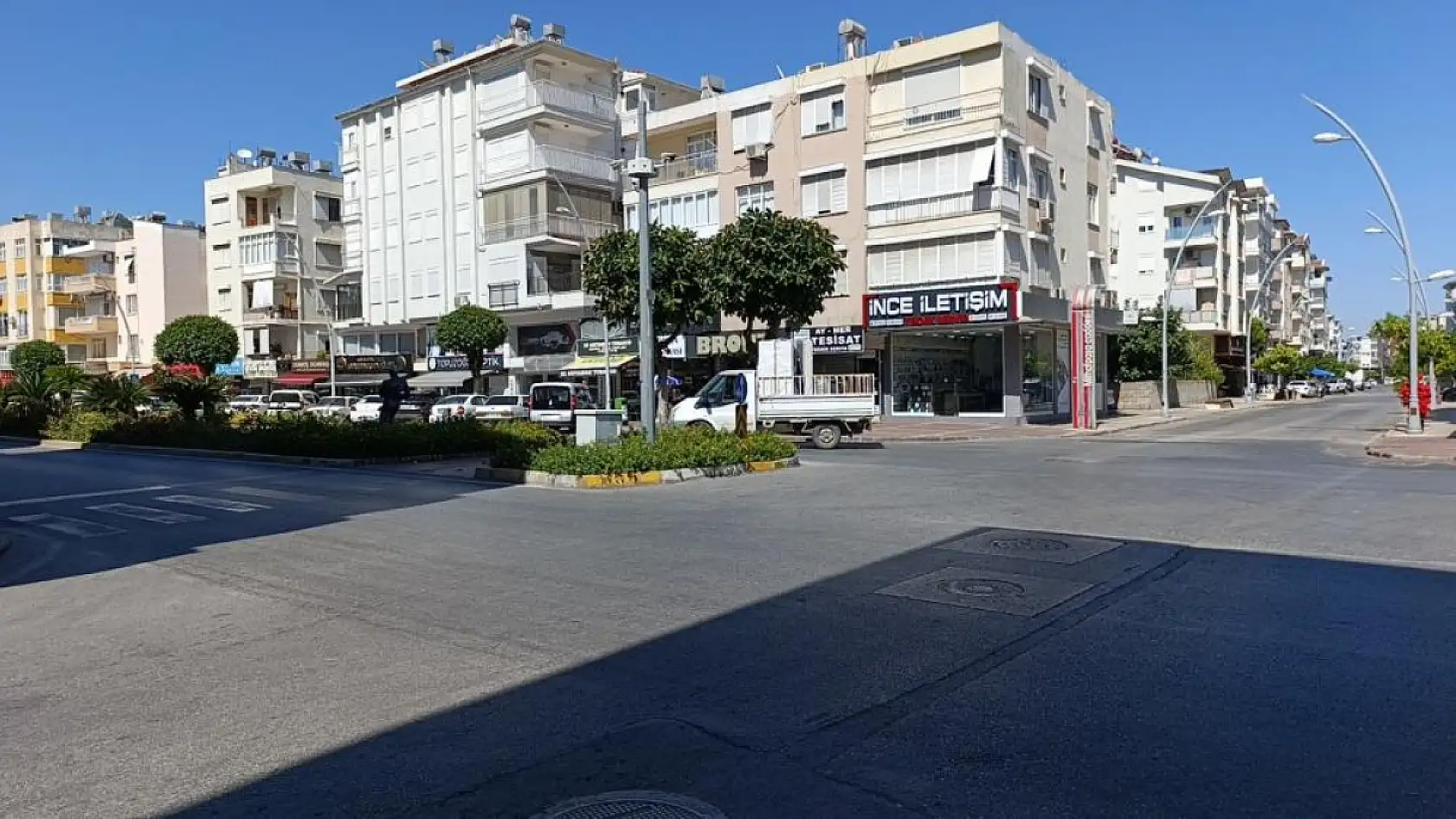 Aynı kavşakta 1 saat arayla 2 motosiklet kazası: 1 yaralı