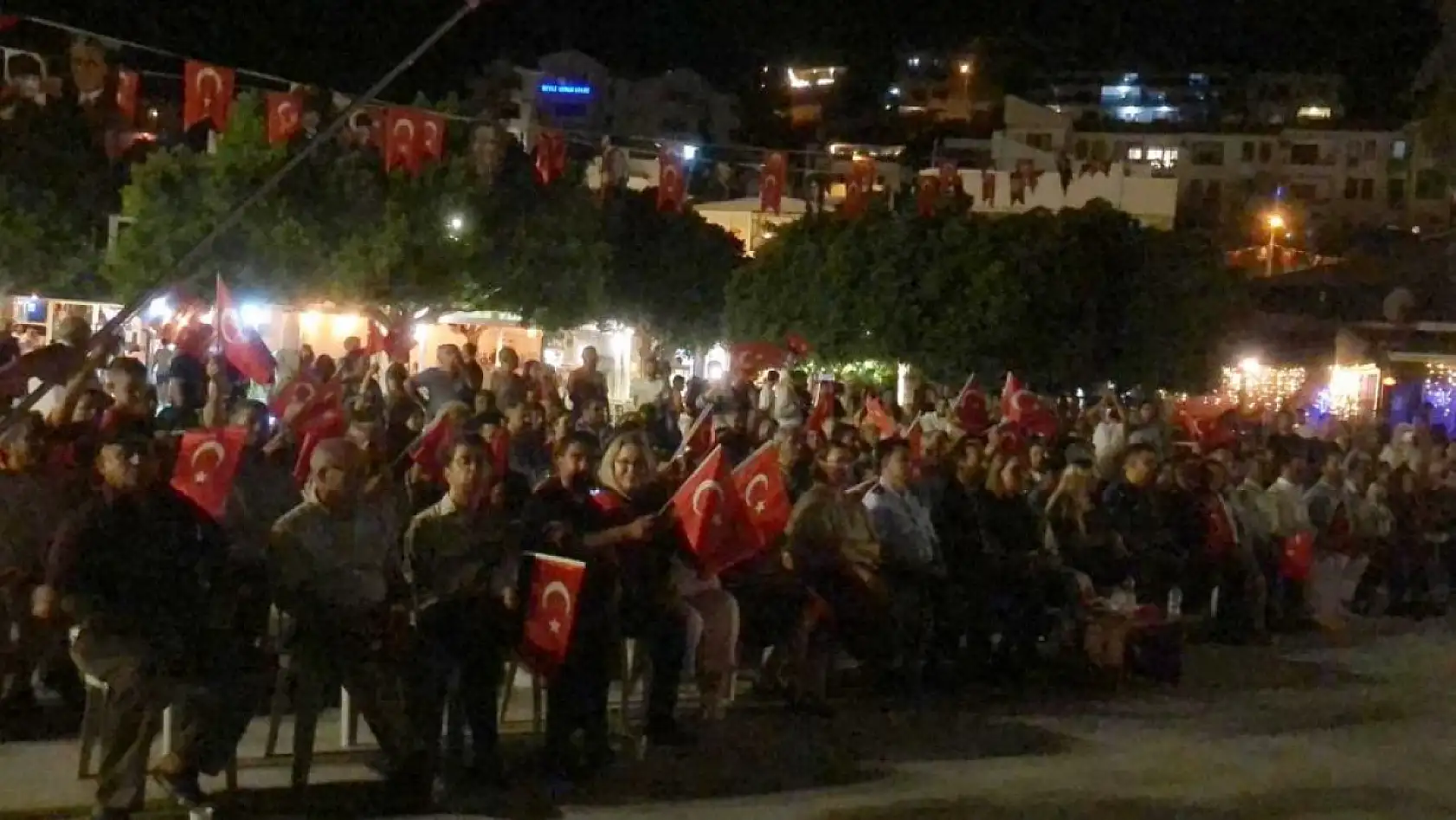 Datça'da 15 Temmuz şehitleri anıldı