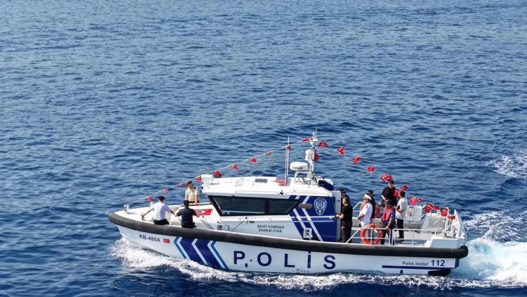 Şehit Komiser Ekrem Uyar'ın Adı Bodrum Deniz Limanı Kontrol Botuna Verildi