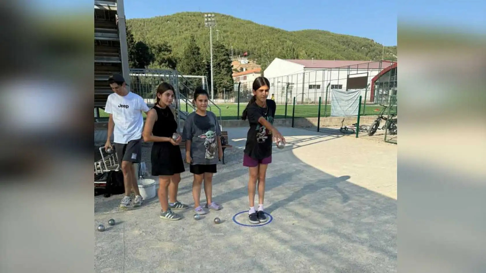 Ula'da minikler bocce ile tanıştı