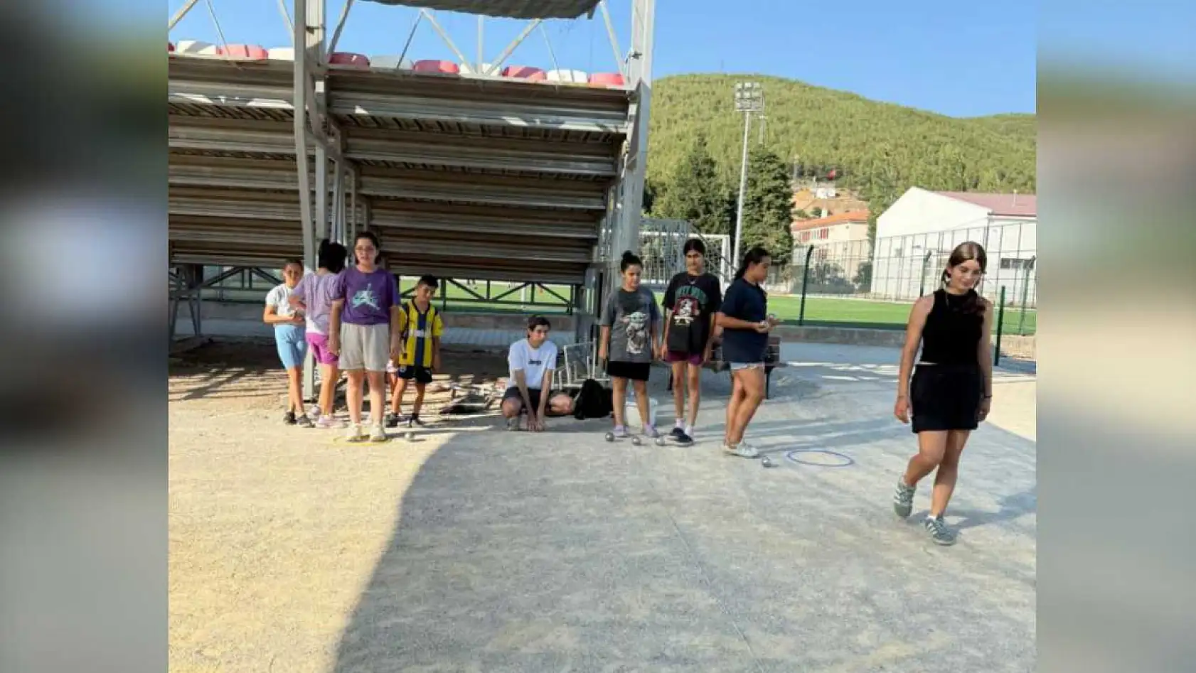 Ula'da minikler bocce ile tanıştı