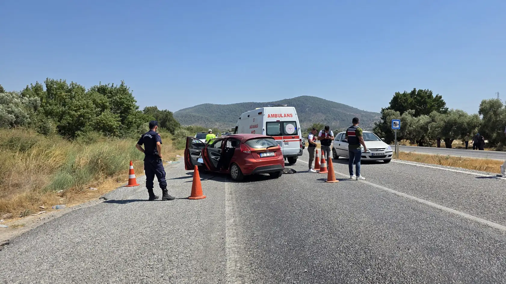 Muğla'da trafik kazası: 1 ölü, 2 yaralı