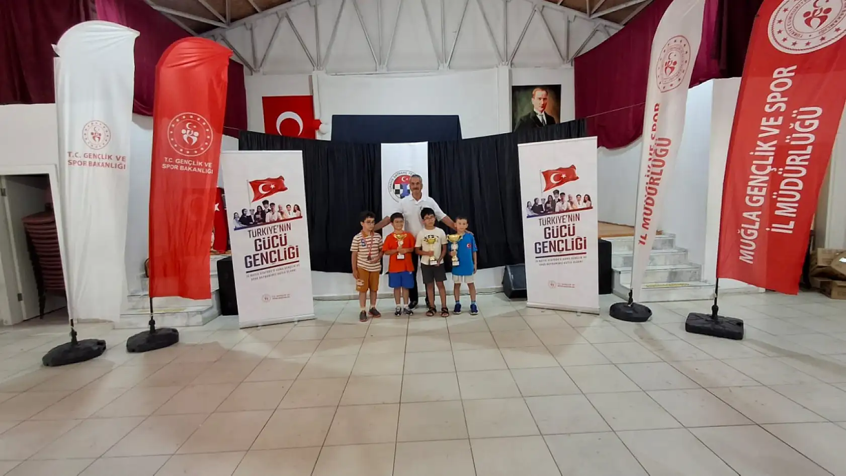 Ula'da satranç heyecanı