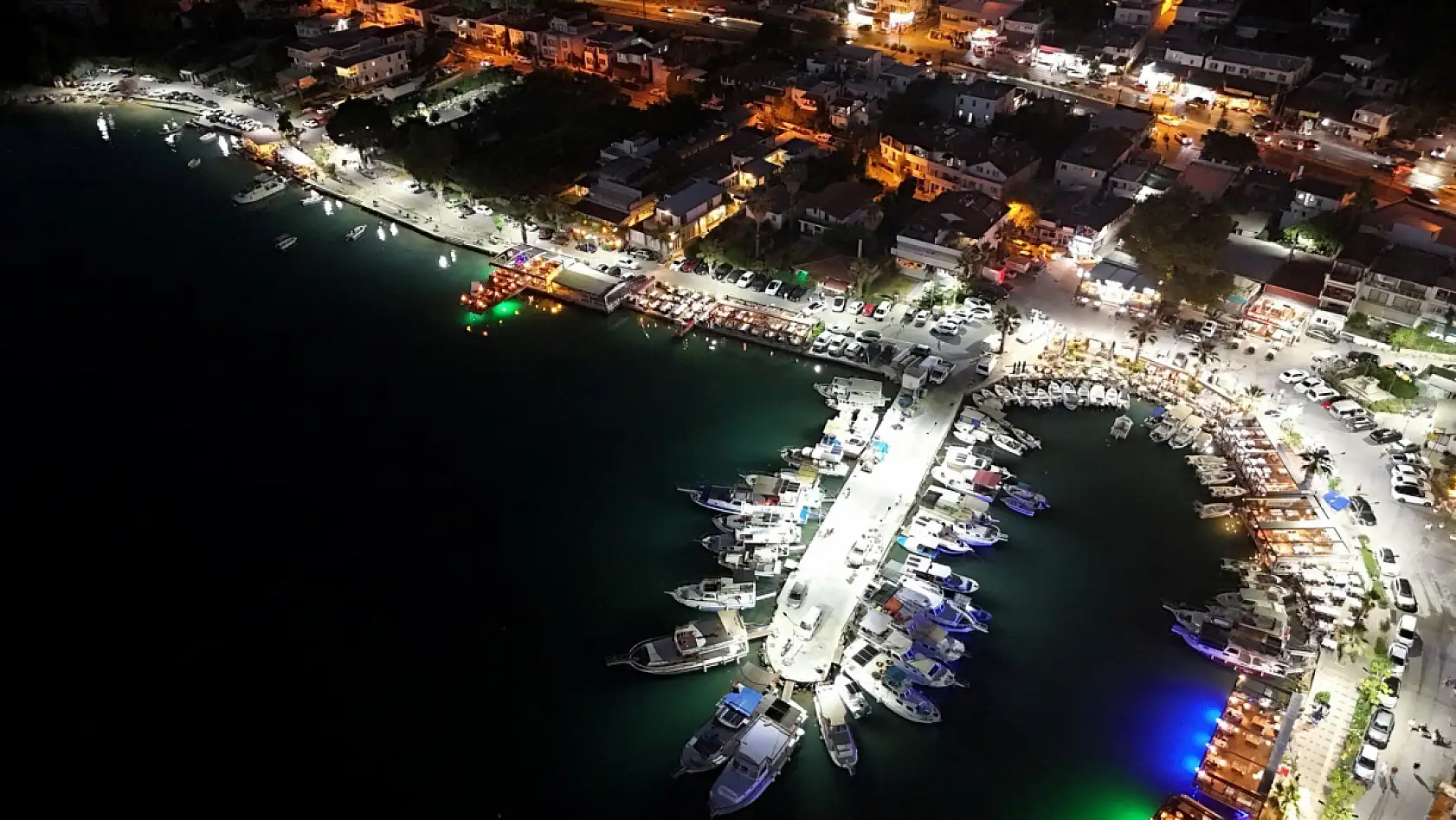 Bodrum'da aydınlatma yenileme çalışmaları devam ediyor