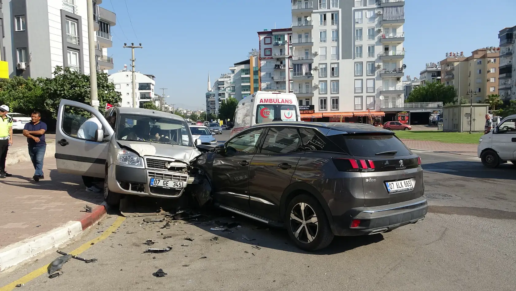 Park ettiği arabasının halini görünce neye uğradığını şaşırdı