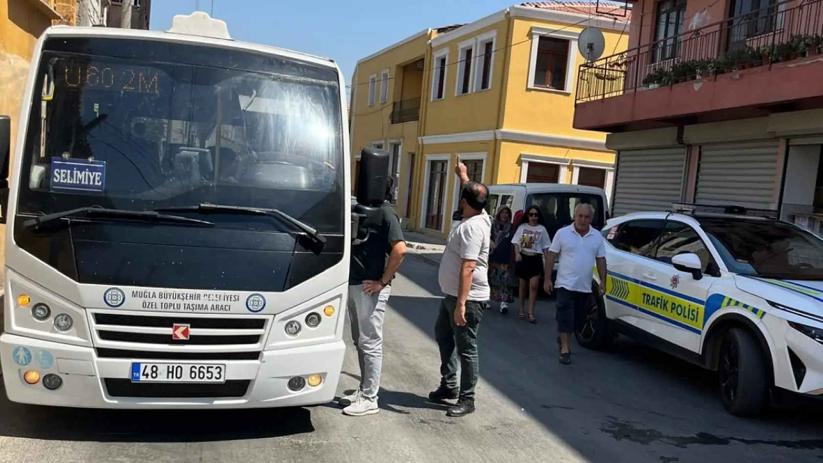 Milas'ta ticari araçlarda 'dumansız hava sahası' denetimi