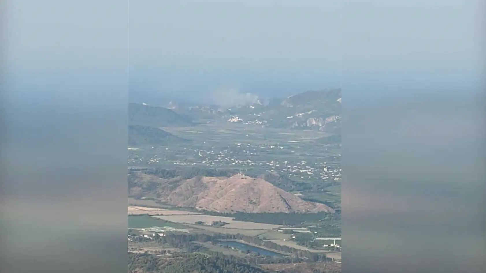 Ortaca Sarıgerme'de Orman Yangını Çıktı