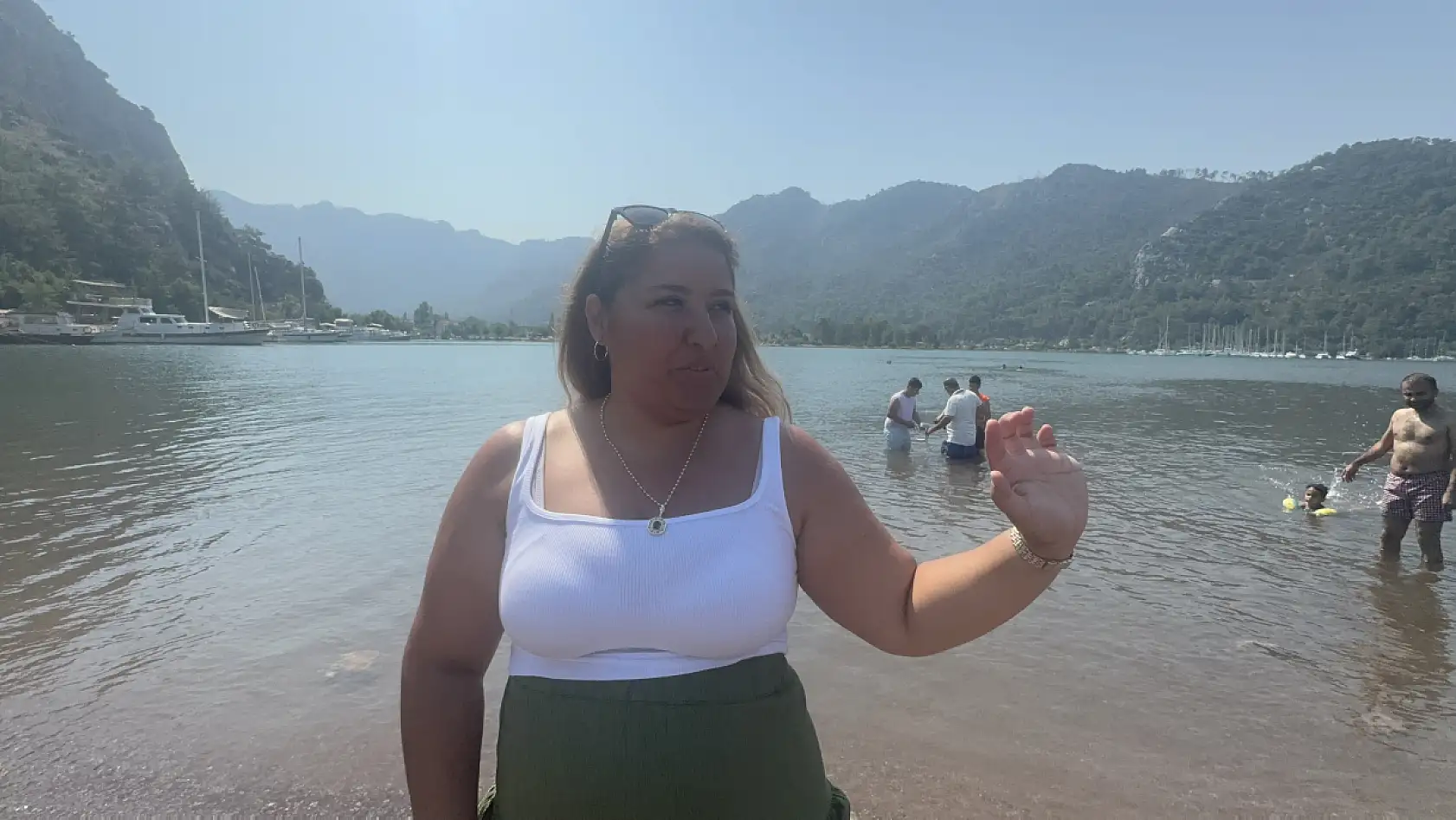 Yerli ve yabancı turistin gözdesi: Kızkumu Plajı