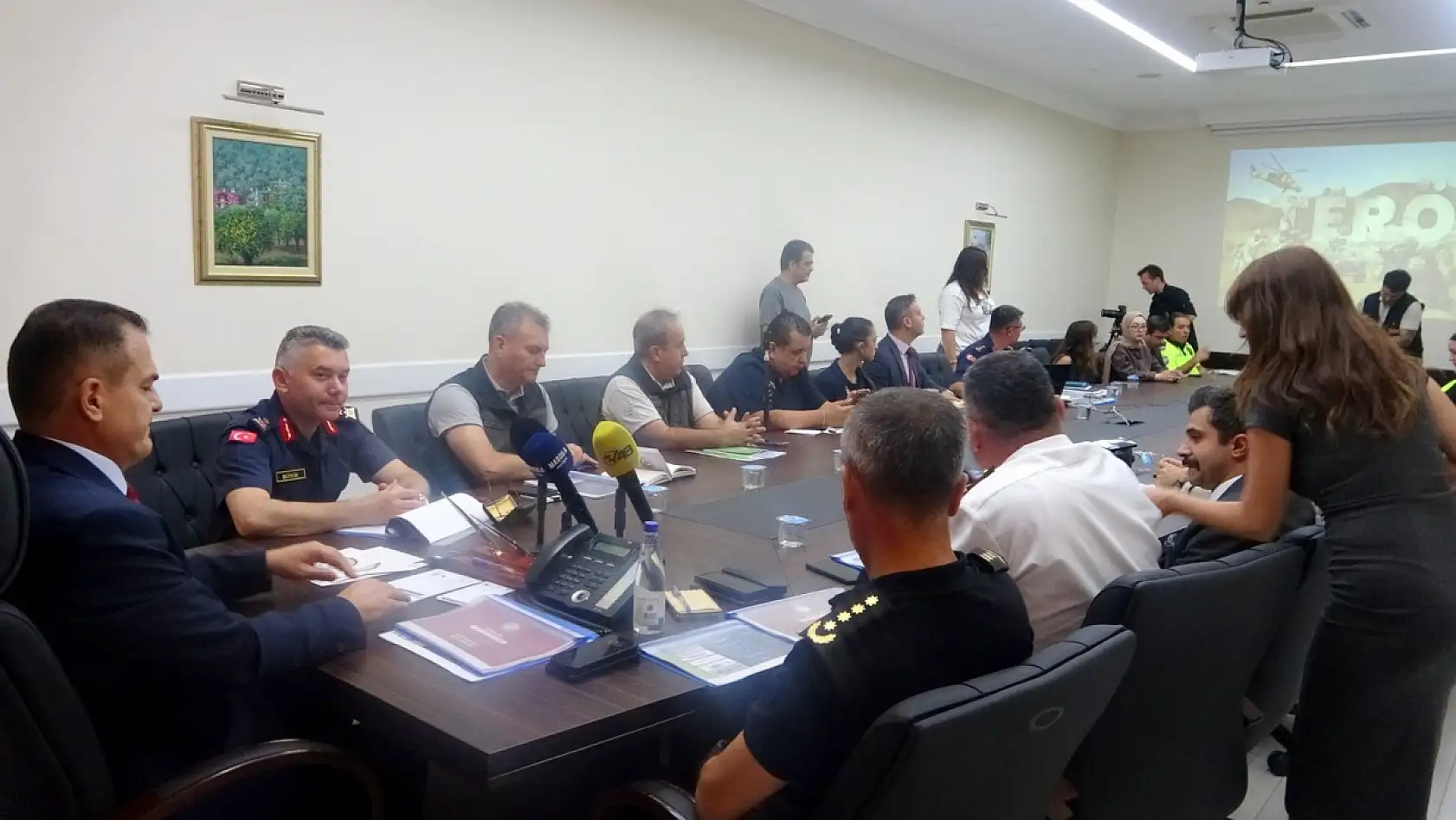 Muğla'da güvenlik ve orman yangınlarıyla mücadele masaya yatırıldı