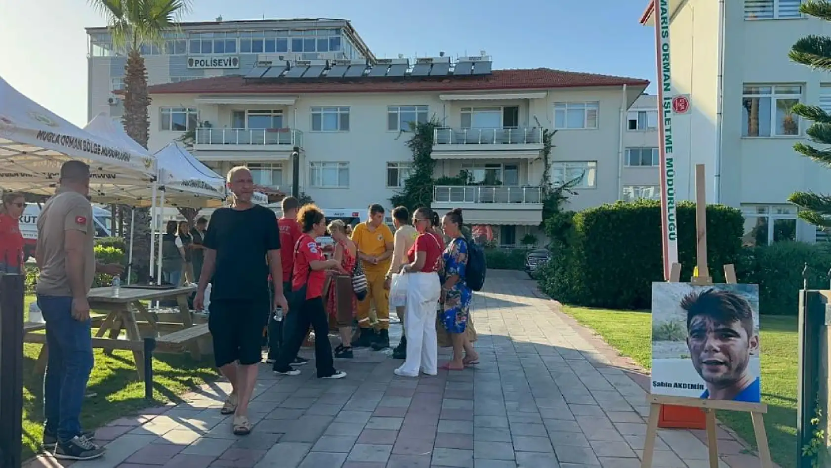 Marmaris, orman şehitlerini dualar ile andı