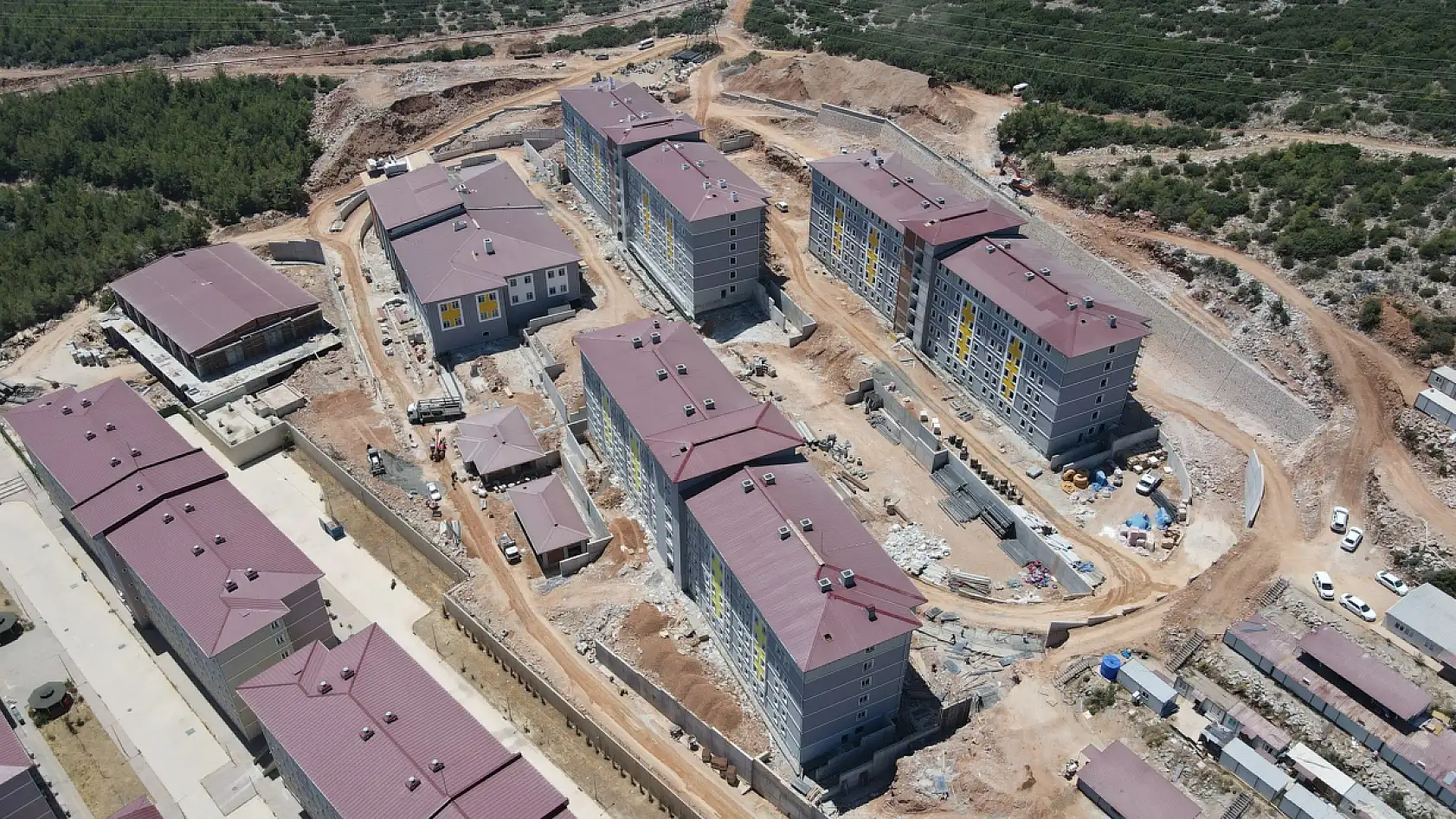 Muğla Menteşe'de 3. etap yurt projesi devam ediyor
