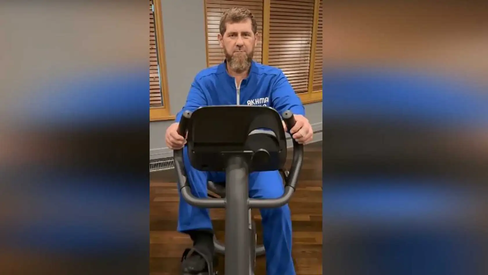 Bodrum'da boğulma tehlikesi geçiren Çeçen Lider Kadirov kendini spora verdi