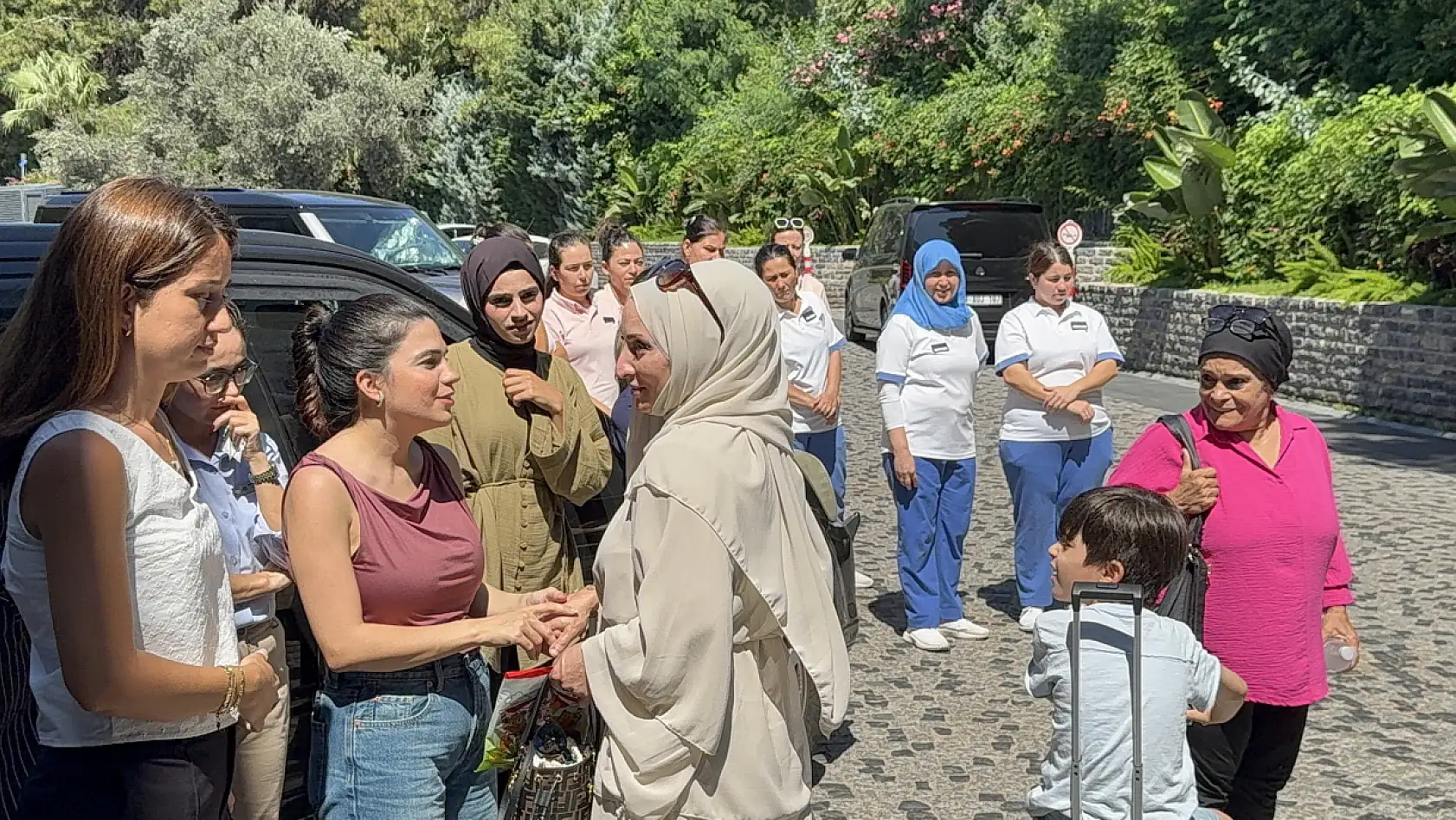 Bodrum'da otelde yapılan yangın tatbikatı nefesleri kesti