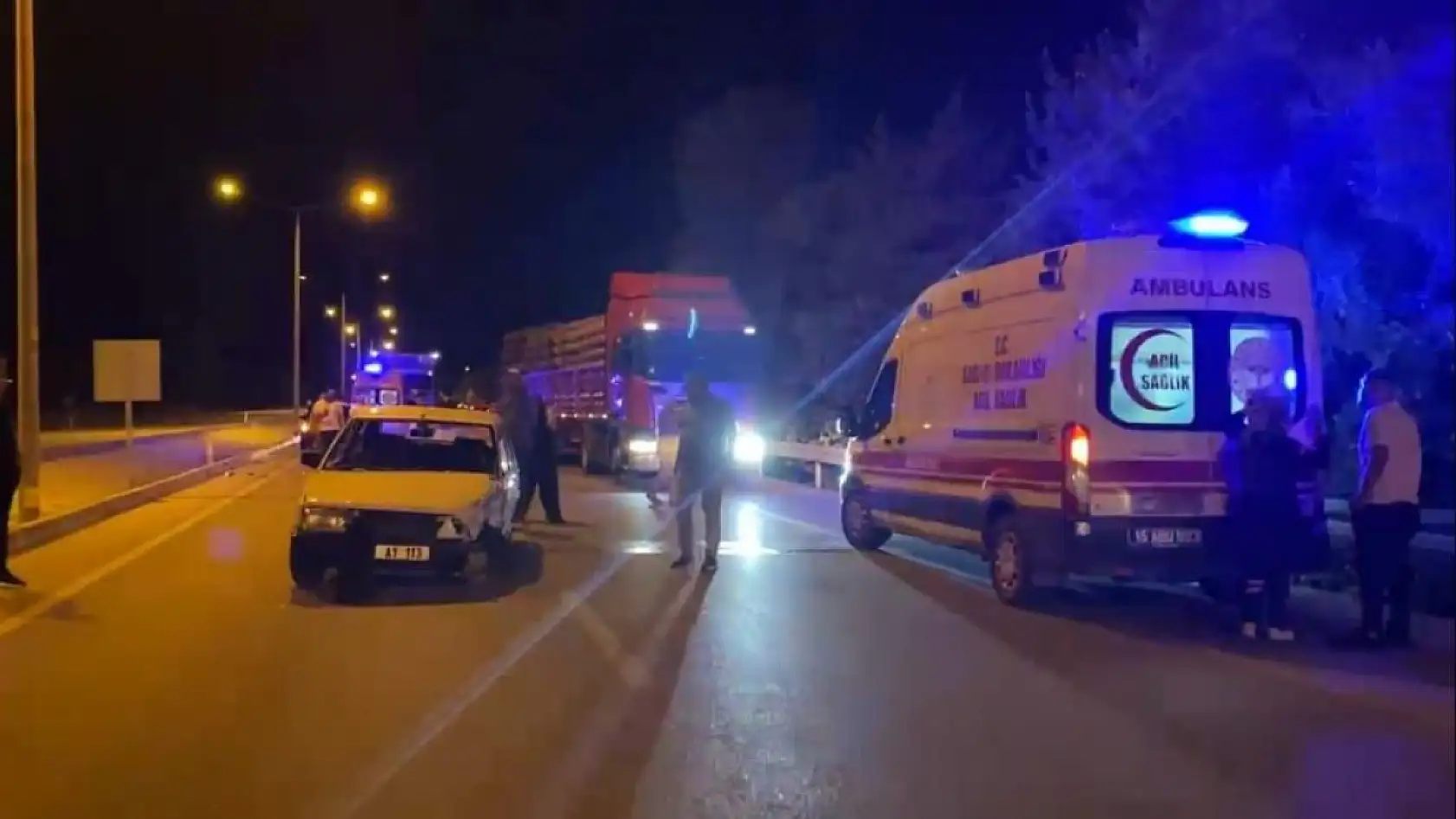Burdur-Fethiye Karayolu'nda Feci Kaza: 2 Yaralı
