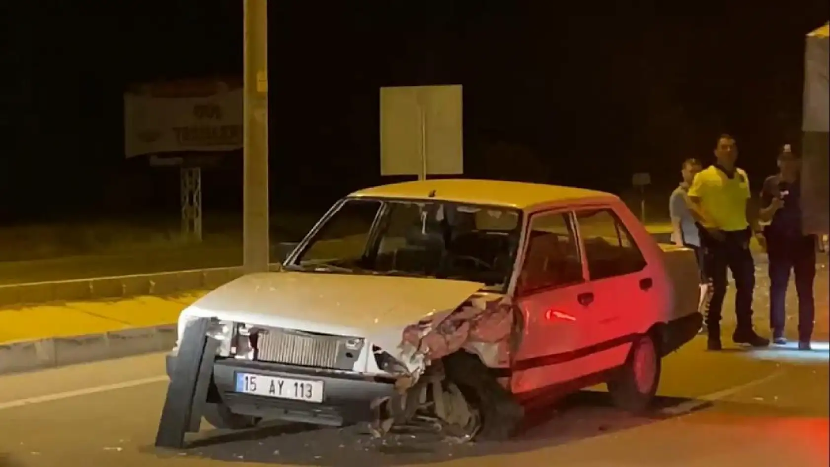 Burdur-Fethiye Karayolu'nda Feci Kaza: 2 Yaralı