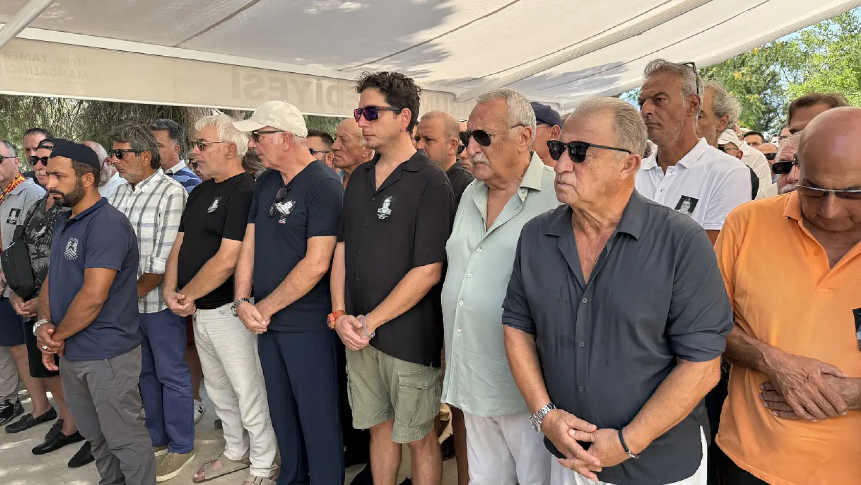 Spor basınının duayeni Ümit Aktan, Bodrum'da son yolculuğuna uğurlandı
