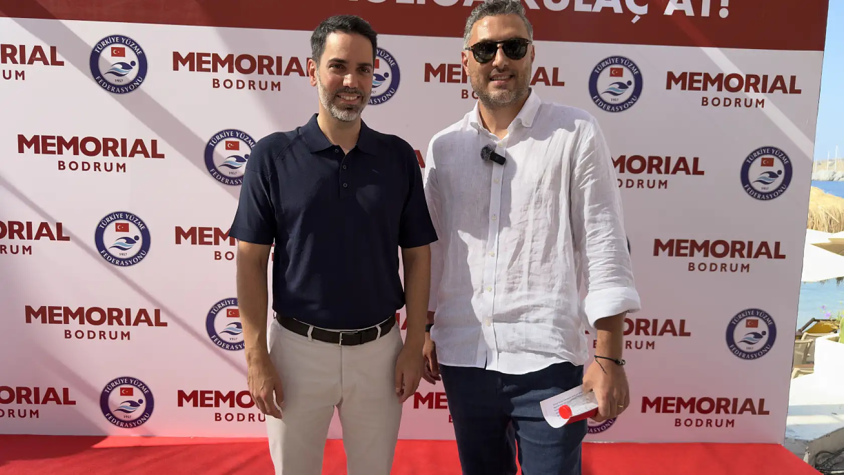 Bodrum'da sağlık için kulaç attılar