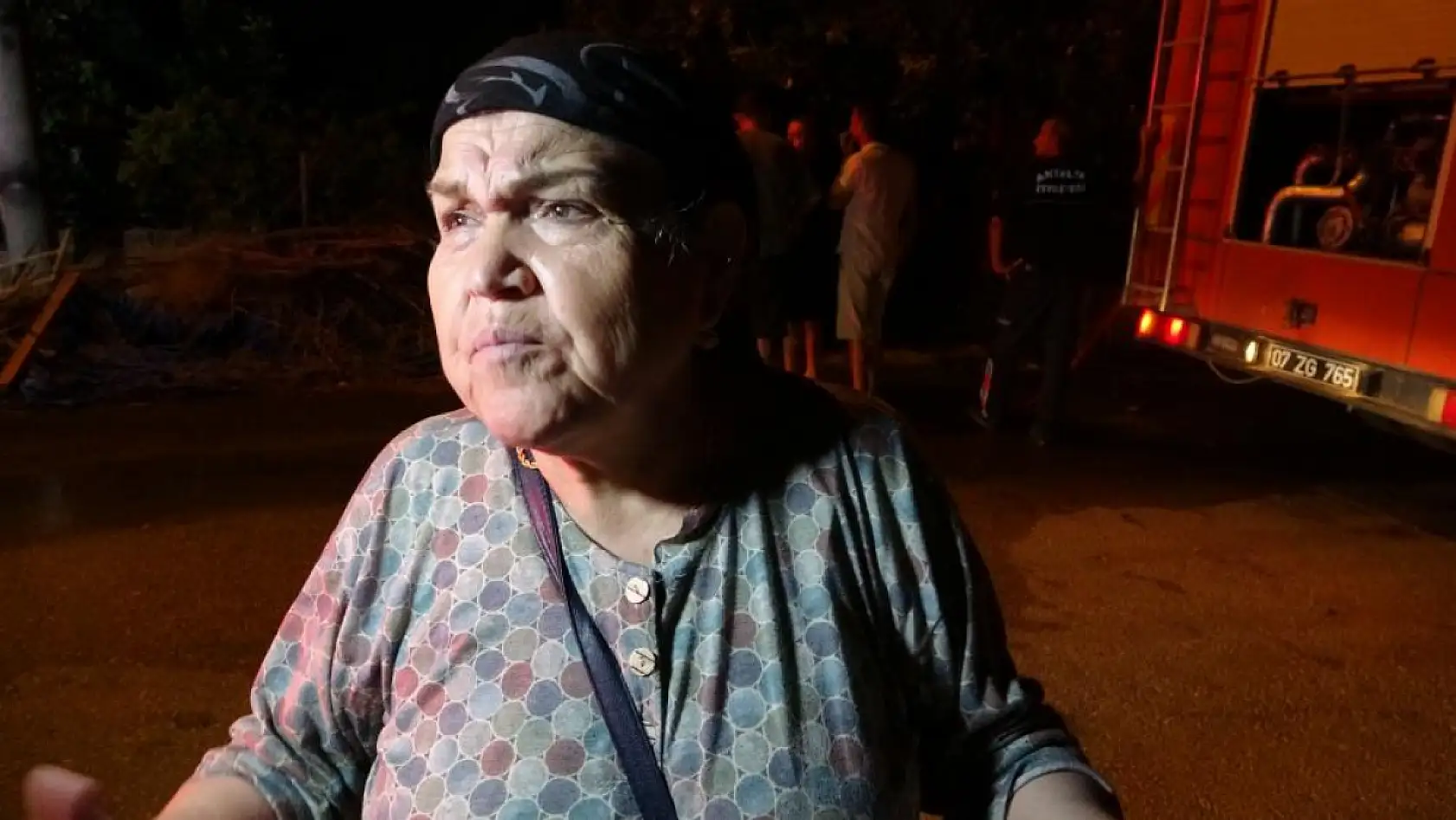 Torununun doğum gününü kutlarken evinin yandığı haberini aldı