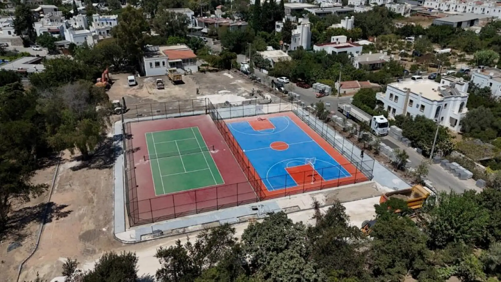 Bodrum Belediyesi'nden Yalıkavak'a Spor Yatırımı