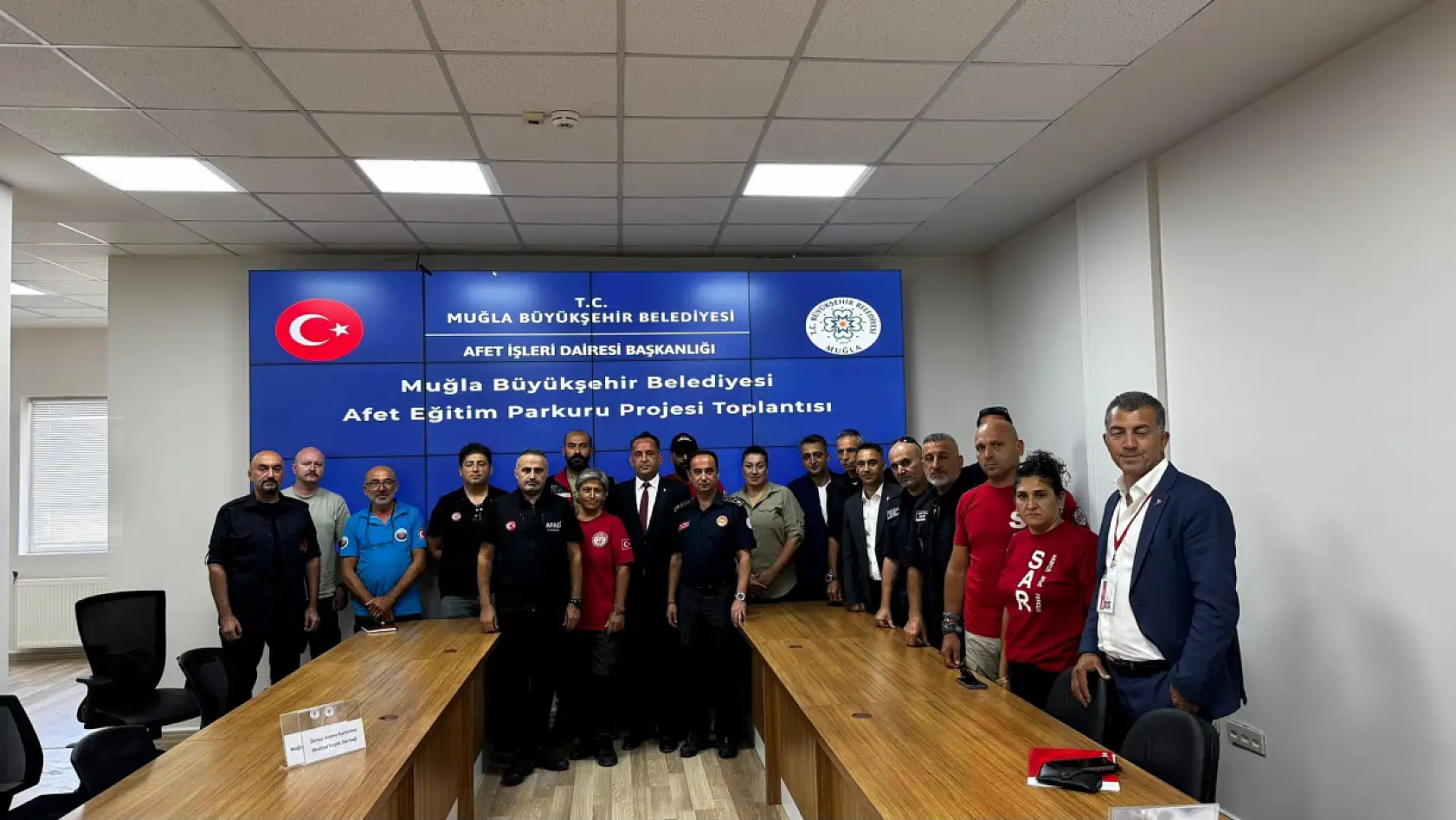 Muğla'da Enkaz Eğitim Alanı ve Köpek Eğitim Merkezi için toplantı düzenlendi