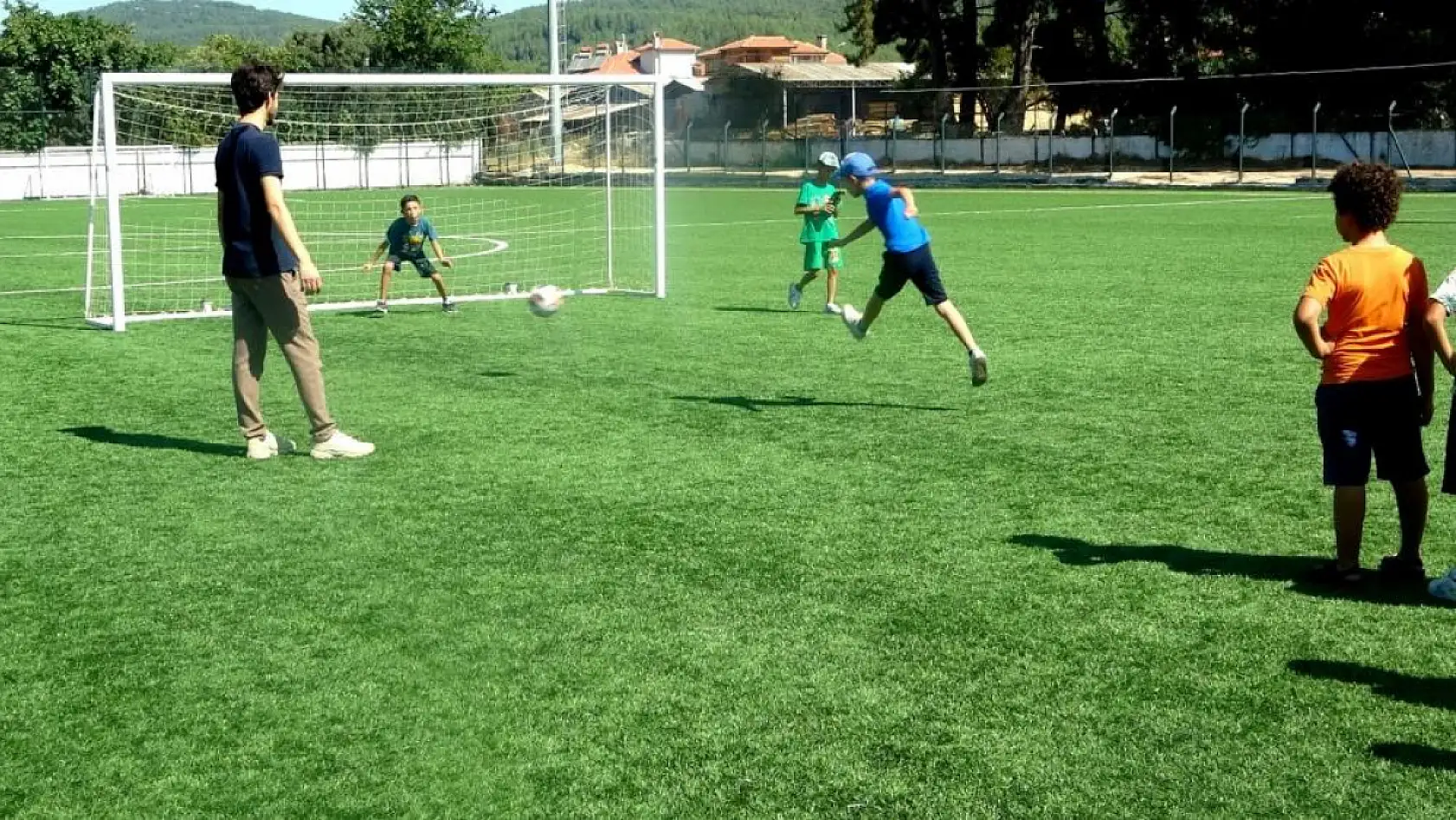 Ula'da yaz Kur'an kursu öğrencilerine eğlenceli şenlik