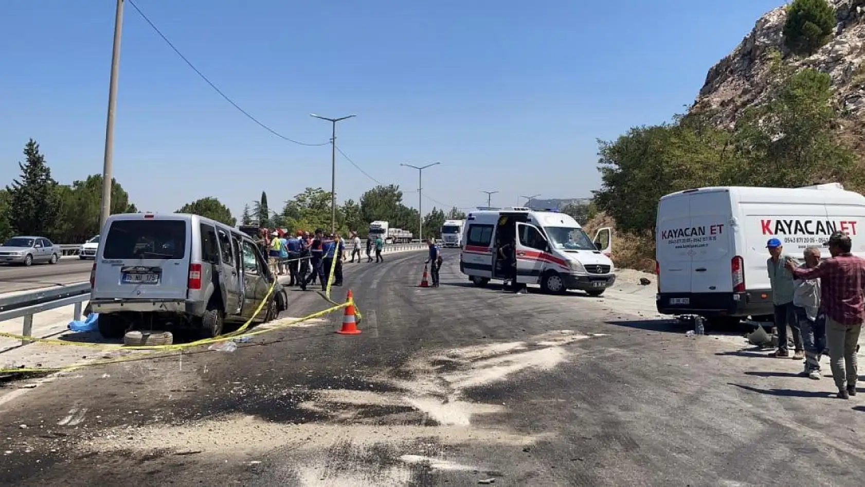Burdur-Fethiye Karayolu'nda Feci Kaza: 1 Ölü, 6 Yaralı