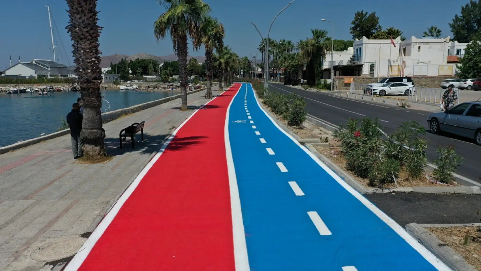 Turgutreis'e 3 kilometrelik spor hattı