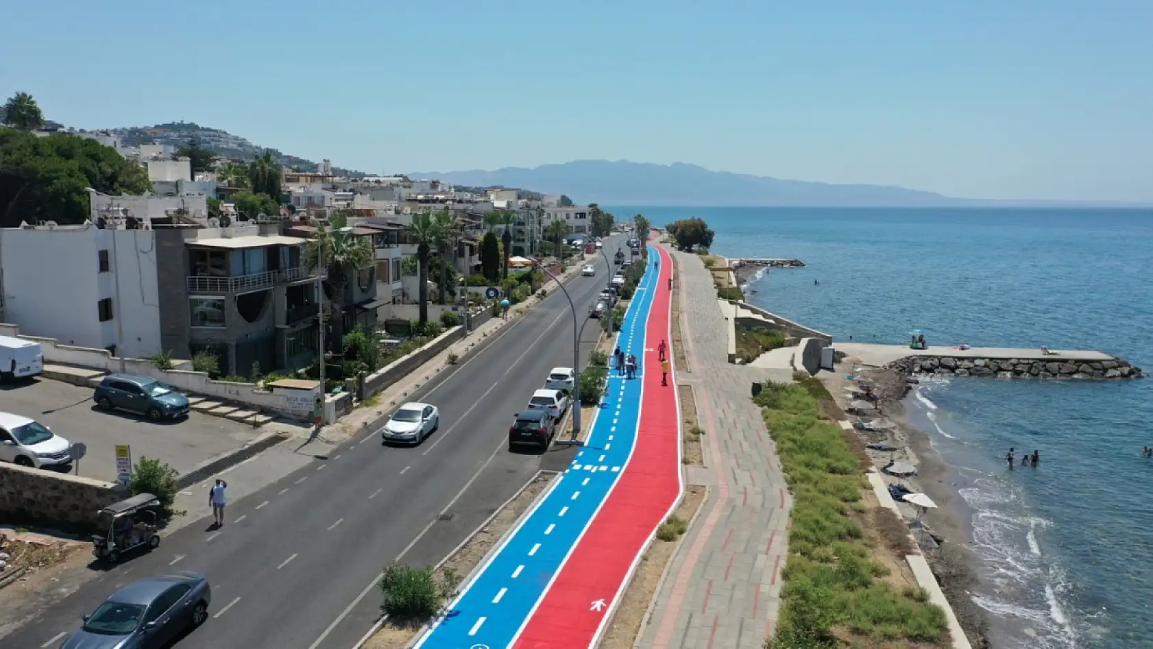Turgutreis'e 3 kilometrelik spor hattı