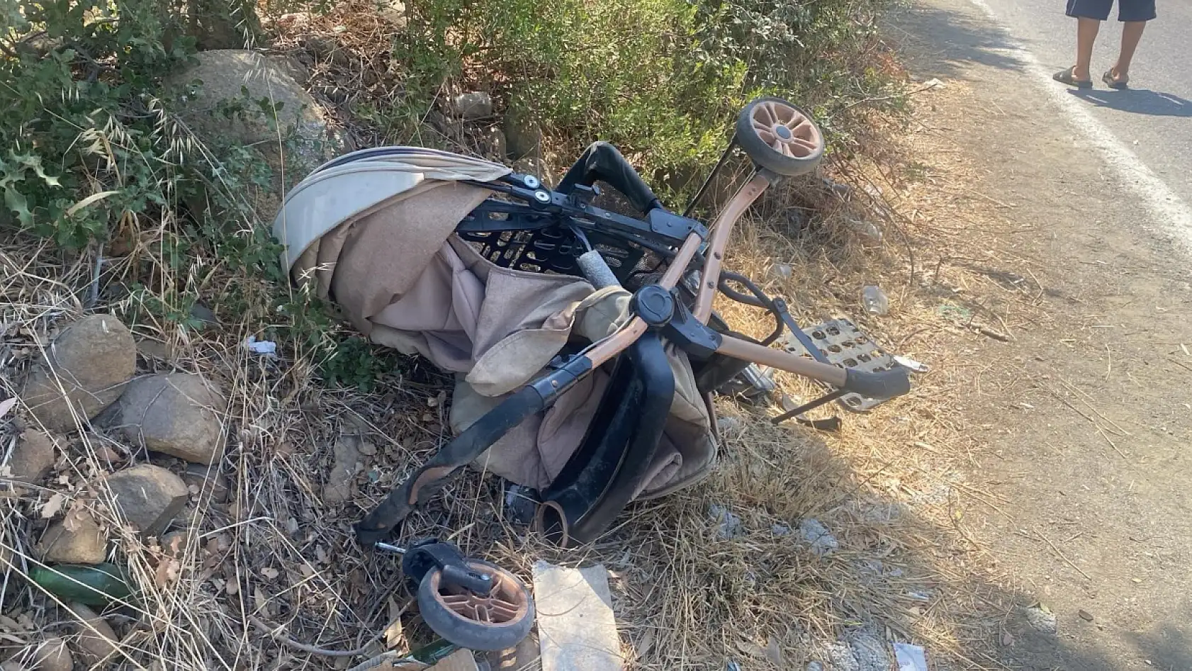 16 yaşındaki alkollü ve ehliyetsiz sürücü dehşet saçtı! Bebek arabasındaki 9 aylık Miran kurtarılamadı