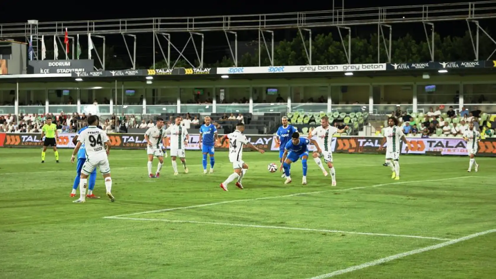Bodrum FK, Sakaryaspor'u 3-1 Mağlup Etti