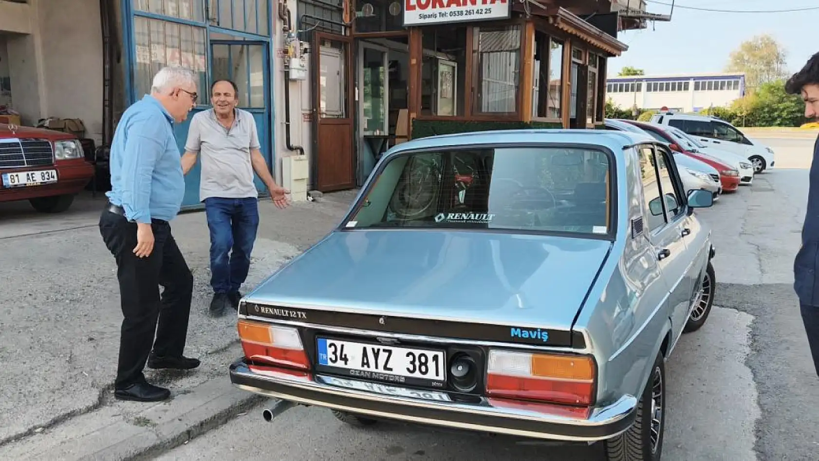 İlk otomobilini 41 yıl sonra hurda halde bulup restore ettirdi