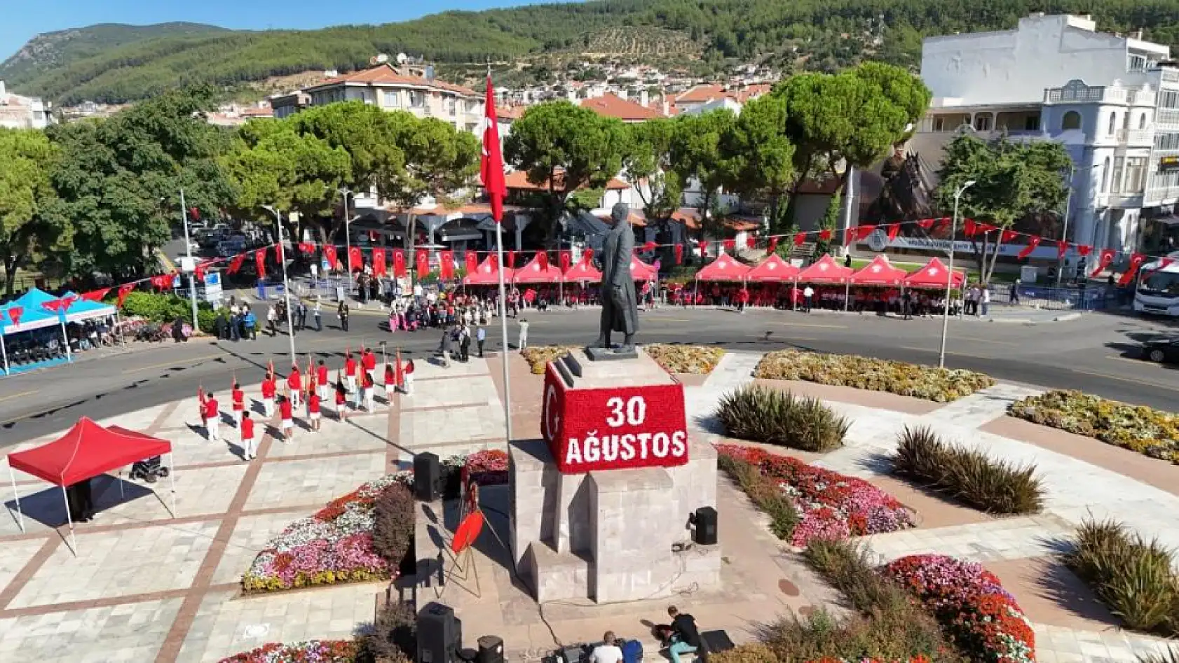 Muğla'da 30 Ağustos Zafer Bayramı'nın 103. yılı coşkuyla kutlandı