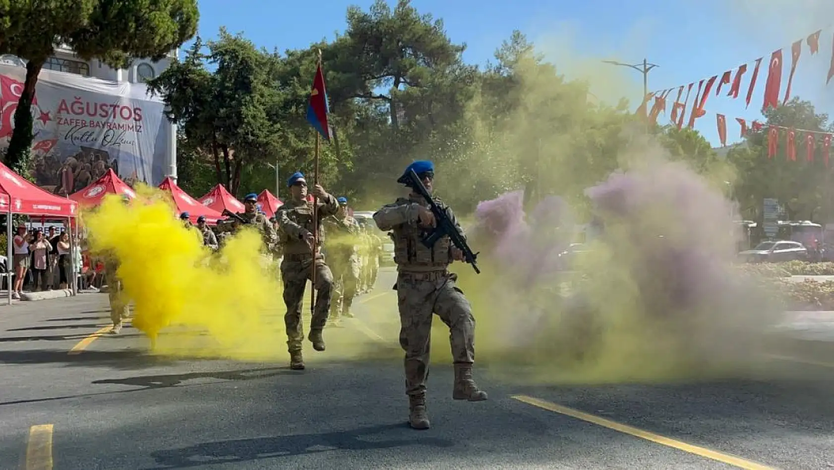 Muğla'da 30 Ağustos Zafer Bayramı'nın 103. yılı coşkuyla kutlandı