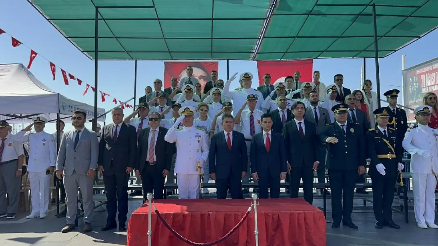 Marmaris'te 30 Ağustos coşkusu yaşandı