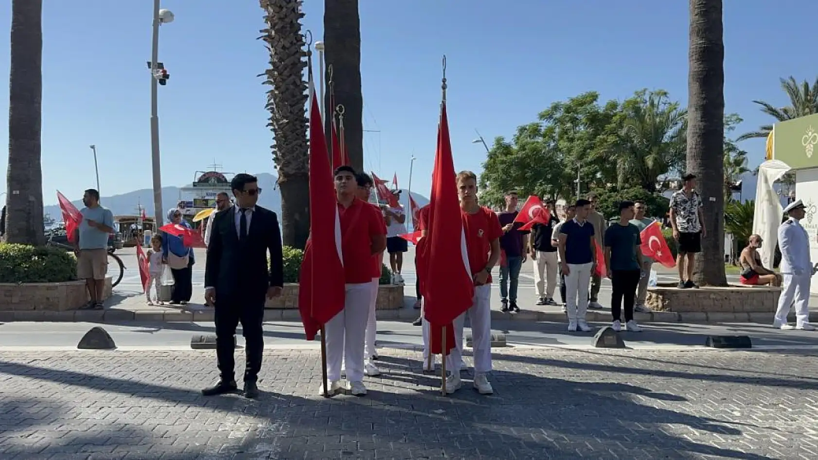 Marmaris'te 30 Ağustos coşkusu yaşandı