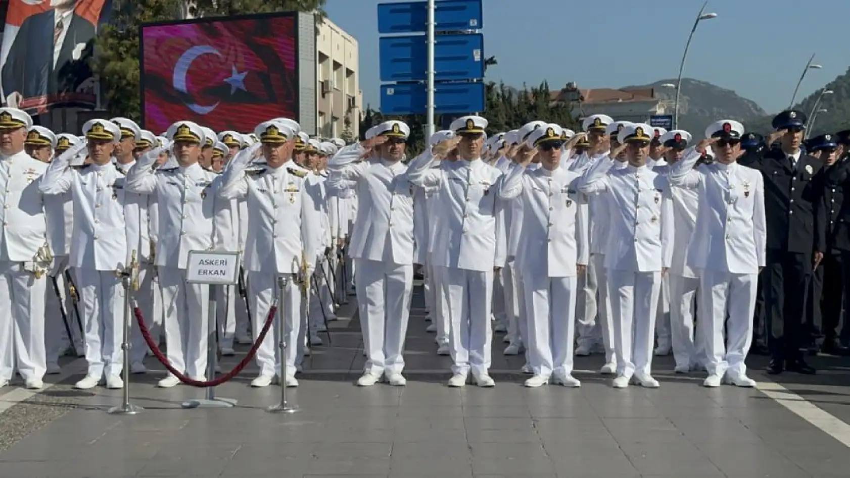 Marmaris'te 30 Ağustos coşkusu yaşandı