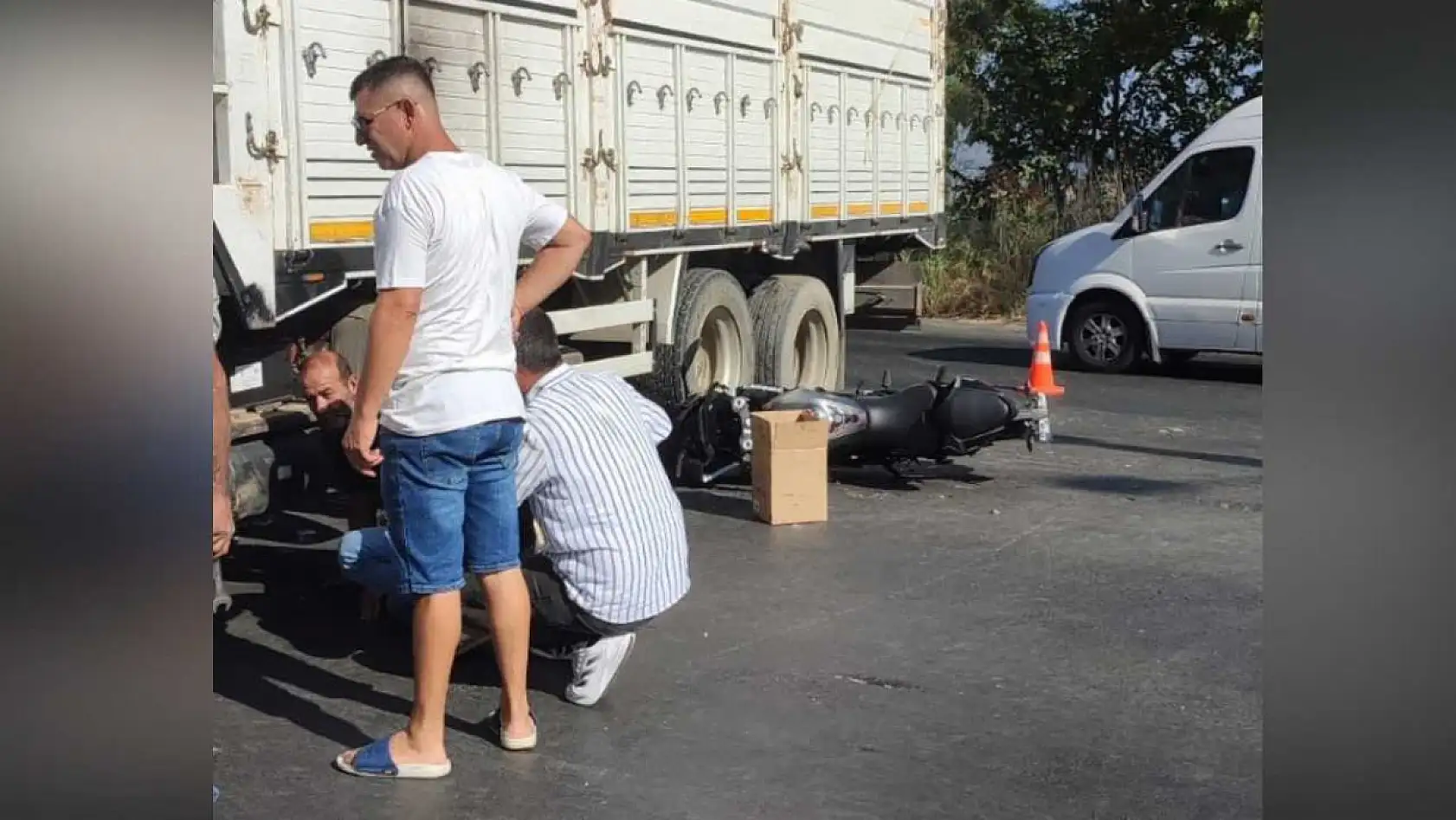 Feci trafik kazası: 22 yaşındaki motosiklet sürücüsü hayatını kaybetti