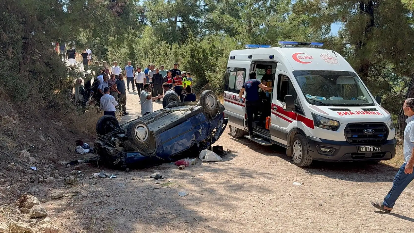 Seydikemer'deki kazada ölü sayısı 2'ye yükseldi