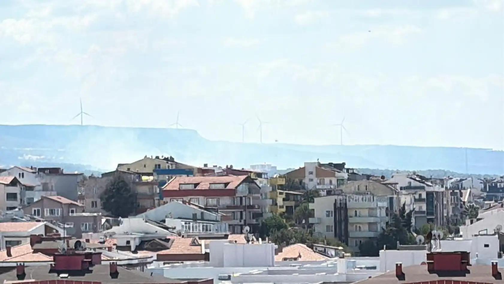 Çanakkale'de orman yangını: 2 okul tahliye edildi
