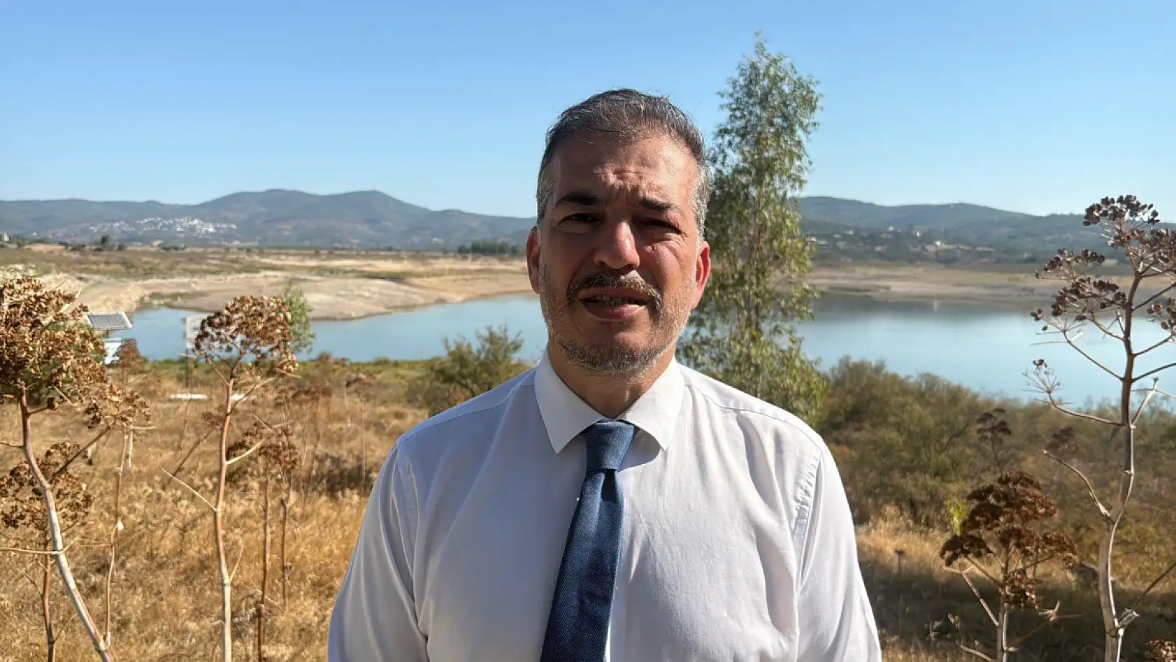 Bodrum'da musluklar kurudu, baraj suyu tarlalara aktı